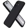 Ornarto - Designed for iPhone 17 Case 6.3", Liquid Silicone Soft Gel Rubber Shockproof Protective Case - Black