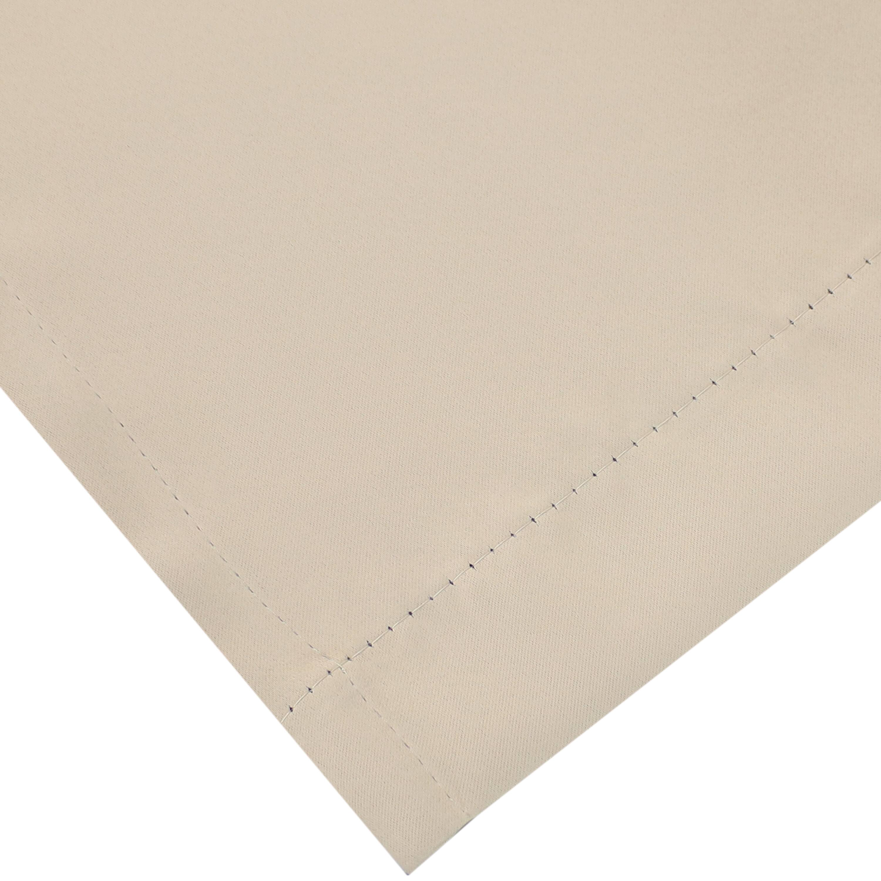 Alt View 9. Sunnydaze - Room Darkening Curtain Panel - 52 in x 108 in - Beige.