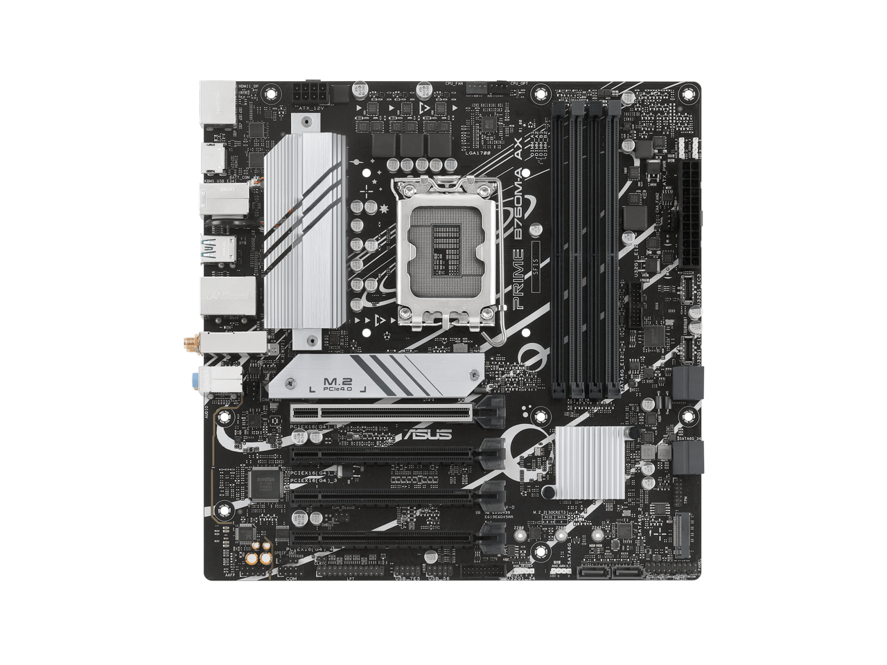 ASUS - PRIME B760M-A AX Desktop Motherboard