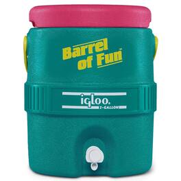 Igloo - 2 GAL Retro Barrel of Fun Jug - Jade