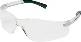 Crews - BearKat Safety Glasses - Frost Frame with Clear Lens
