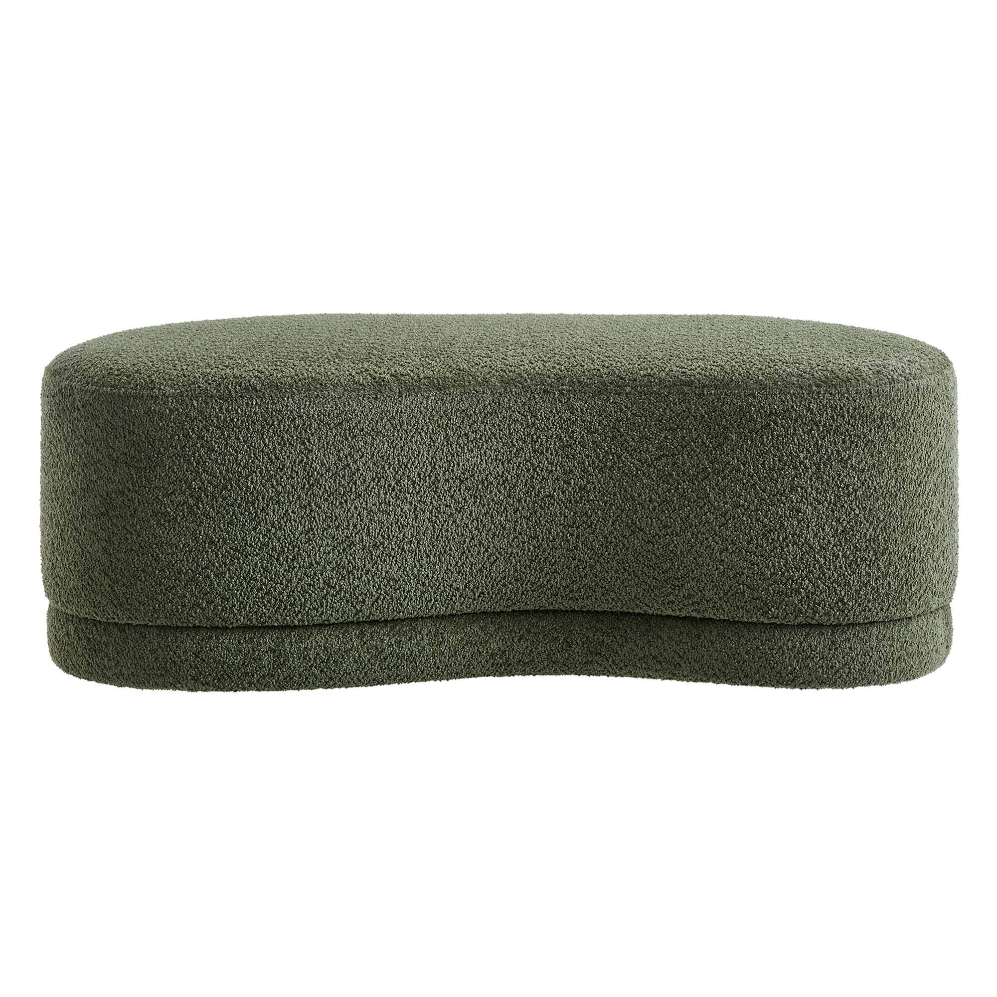 Alt View 6. Modway - Nimbus 48" Upholstered Ottoman Bench by Modway - Sage.