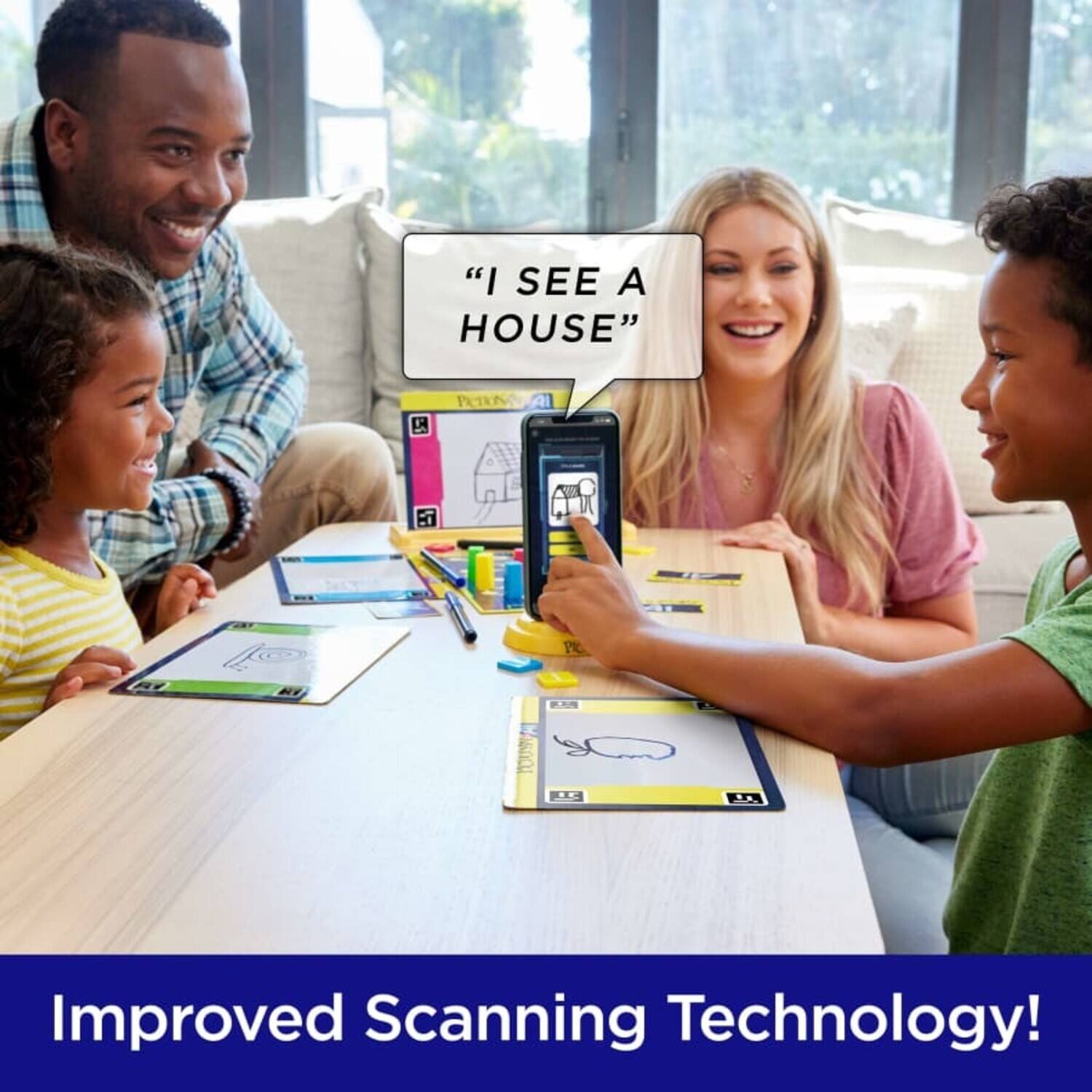 "I SEE A HOUSE"

Improved Scanning Technology!