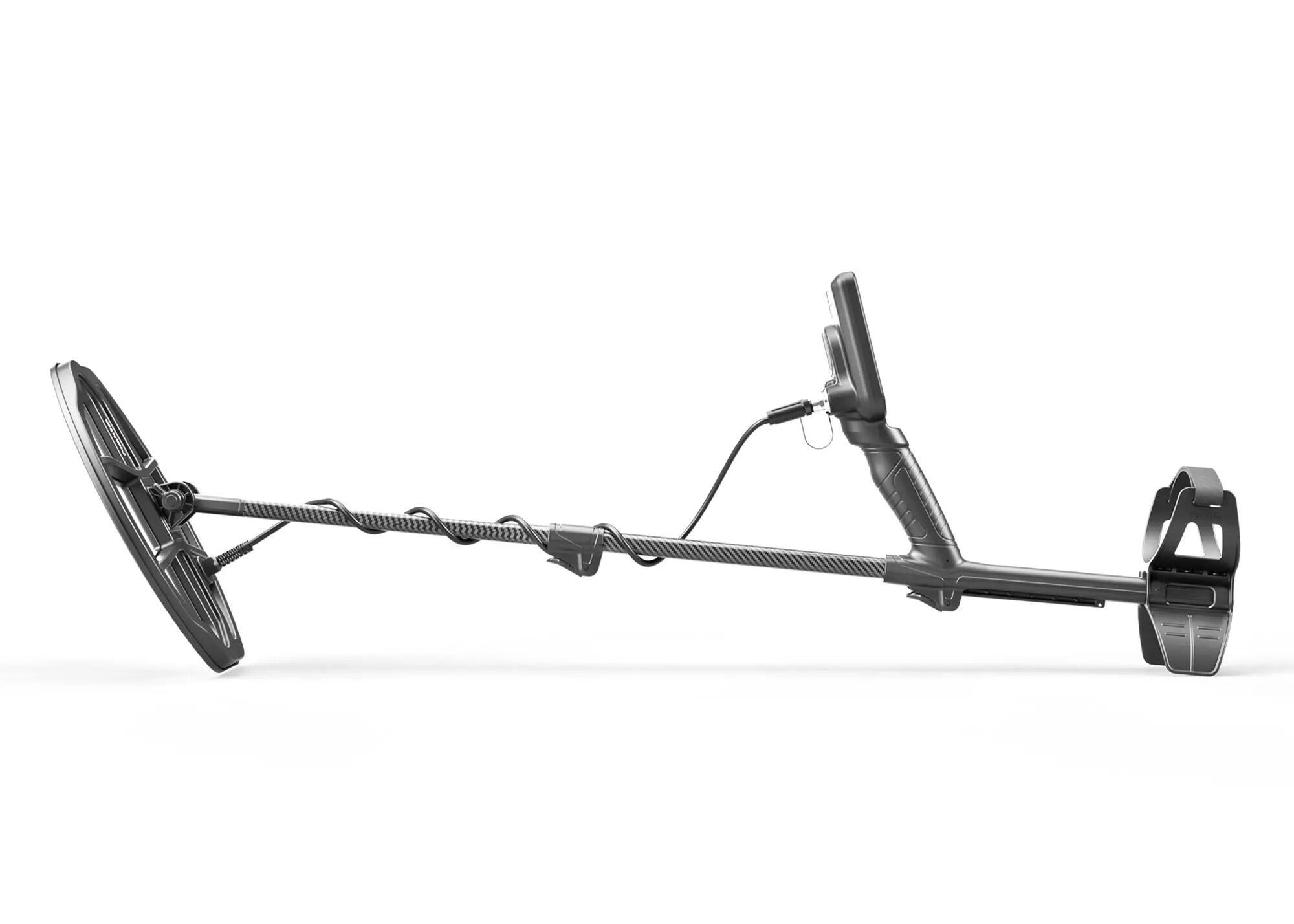 Left. Nokta - Triple Score Pro Pack Metal Detector - Black.