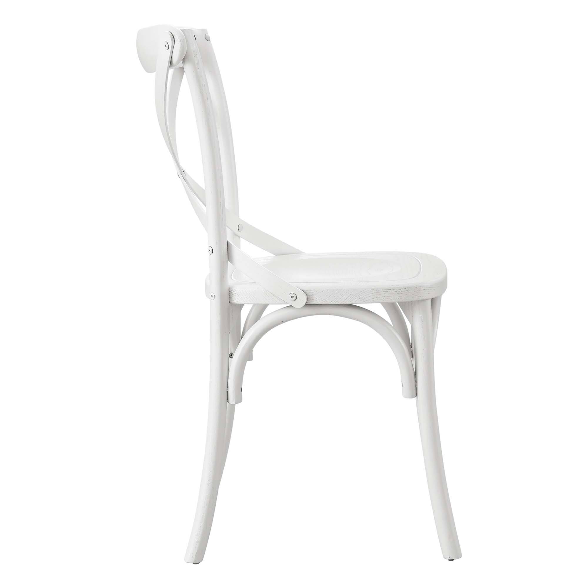 Alt View 2. Modway - Gear Dining Side Chair by Modway - White.
