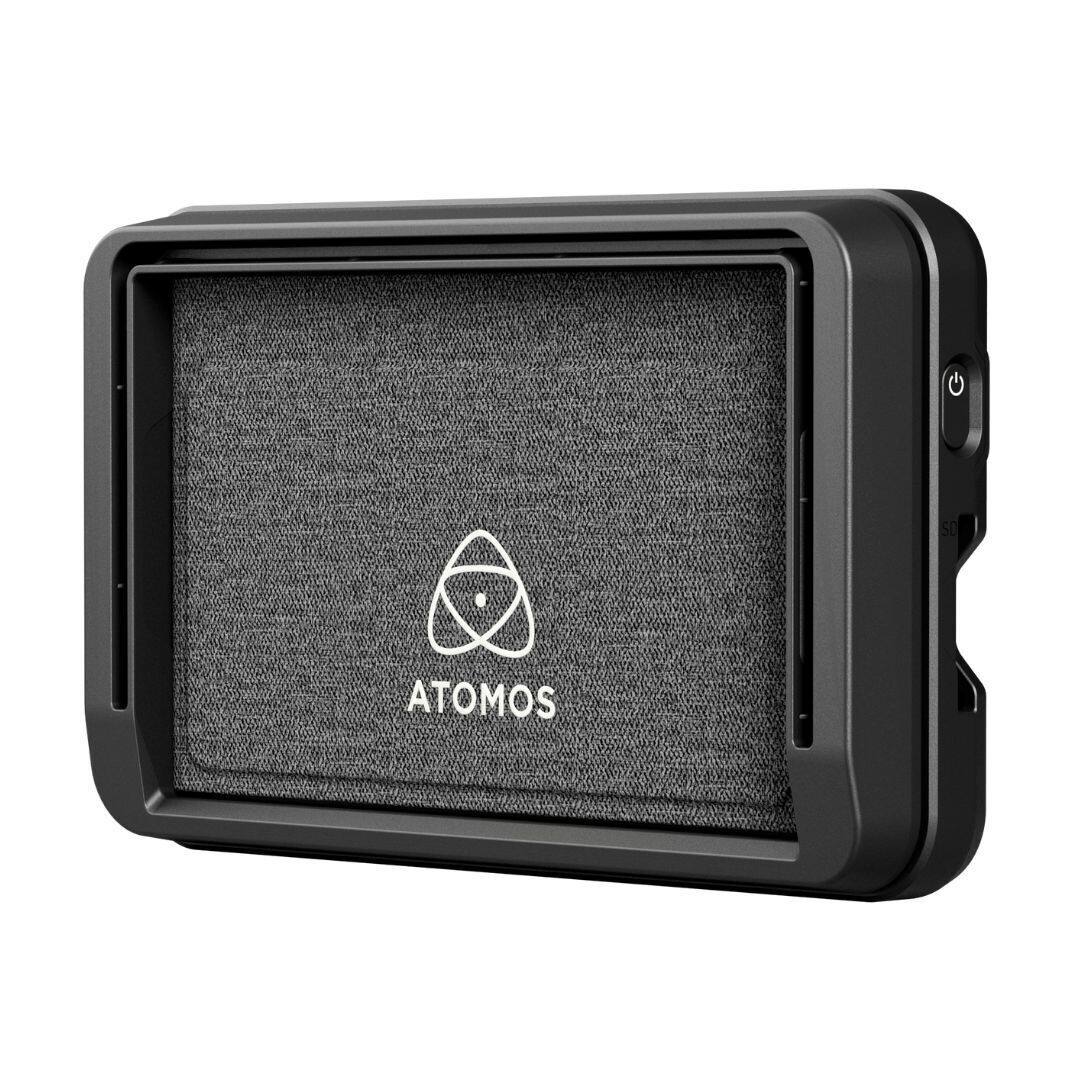 Left. Atmosflare - Atomos Sunhood 5 Inch for Shinobi II Monitor with Snap Attachment - Black.