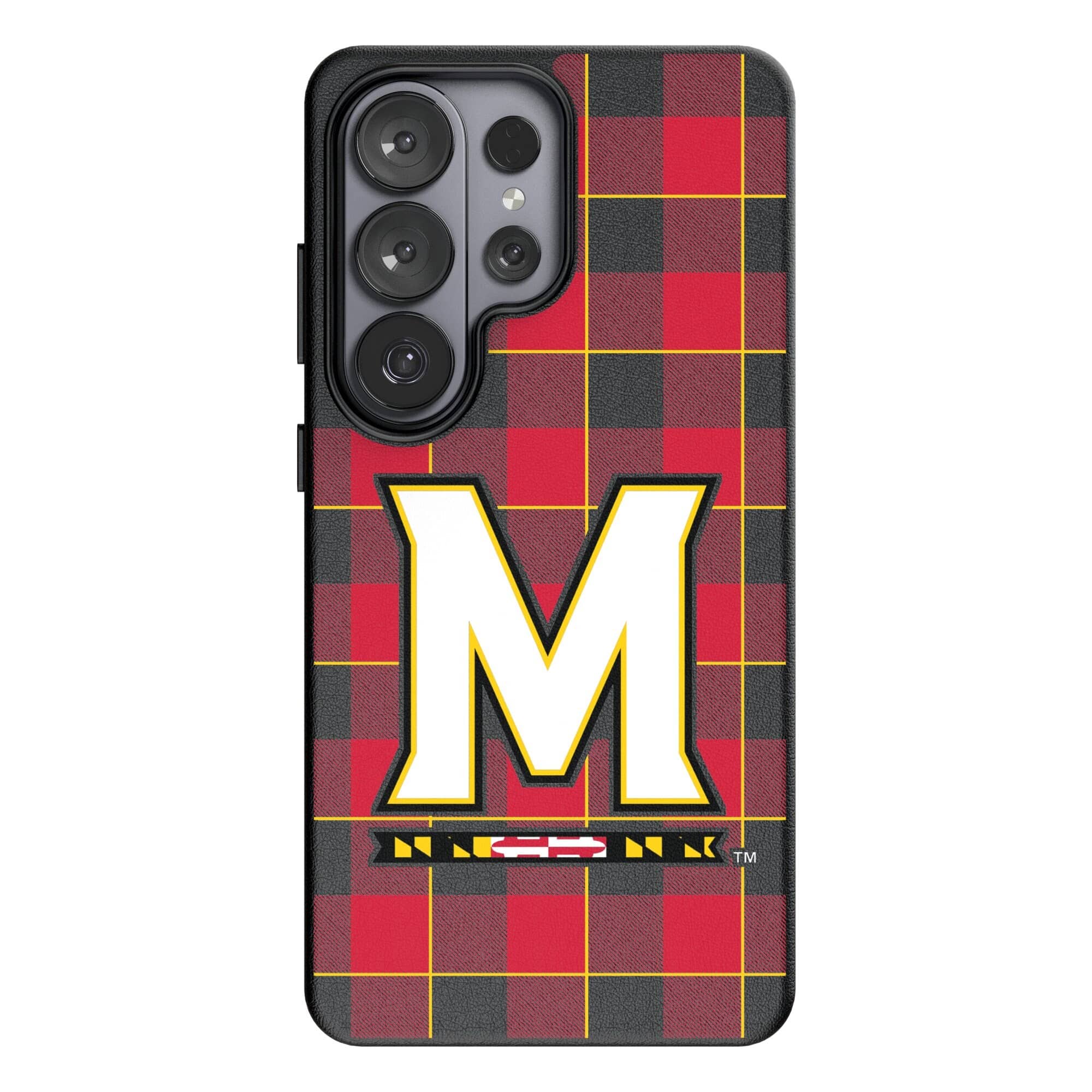 Keyscaper - NCAA - Maryland Terrapins Plaid Galaxy Magnetic Bump Case - S24 Plus - Black price history on PriceWatchPro