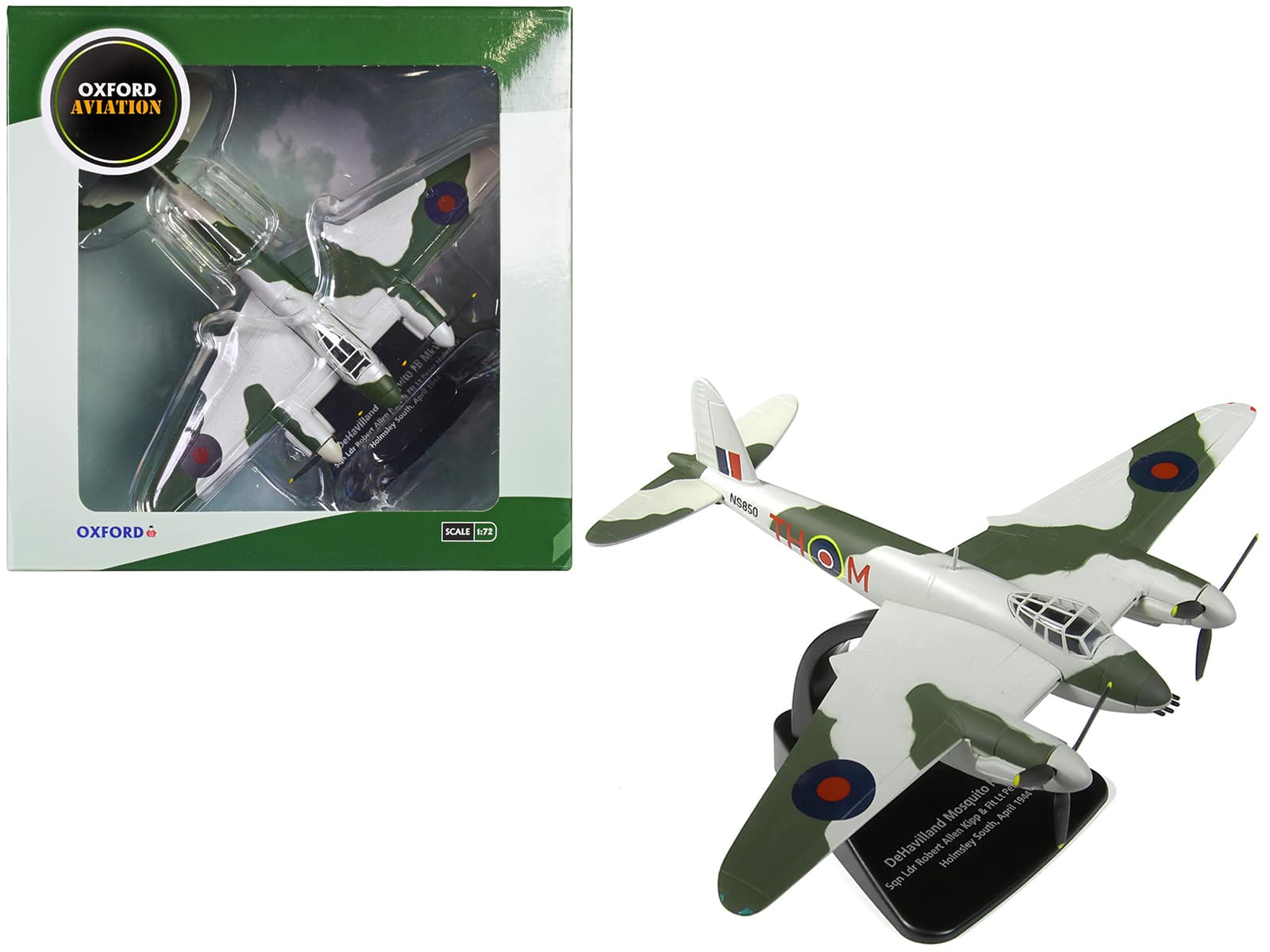 DeHavilland Mosquito FB MKVI Combat Aircraft Royal Air Force  1/72 Diecast Model Airplane by Oxford Diecast price history on PriceWatchPro