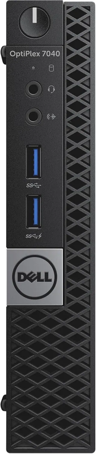 Dell - Refurbished Excellent - Optiplex 7040 Micro Tower, Intel Core i5-6500T, 8 GB Memory, 256 GB SSD, WiFi, Windows 11 Pro - Black