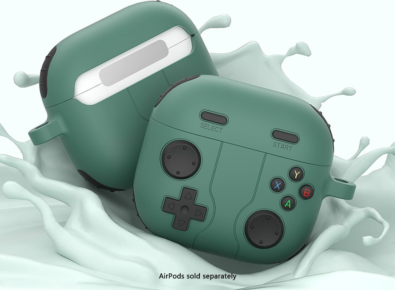 AirPods sold separately.