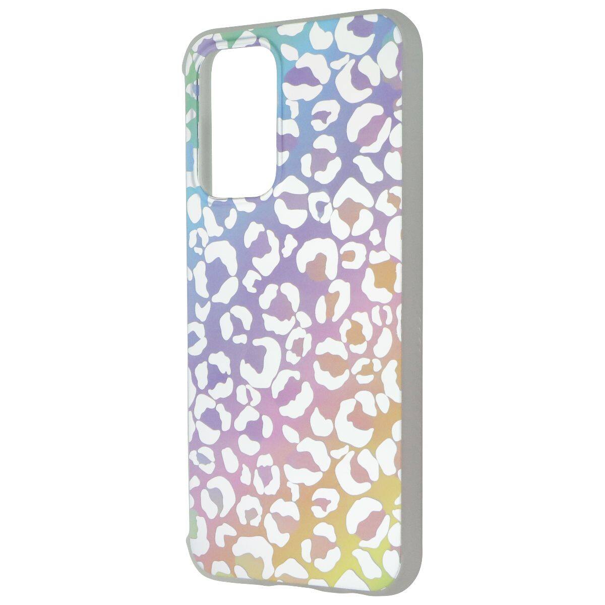 Front. Mybat Pro - MyBat Pro Mood Series Case for Samsung Galaxy A23 (5G) - Holographic Leopard - Iridescent.