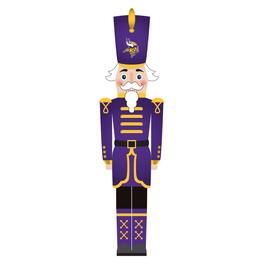 Fan Creations - Minnesota Vikings 46" Nutcracker Leaner - Multicolor
