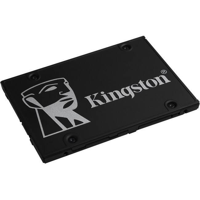 Front. Kingston - Kingston KC600 256 GB Solid State Drive - 2.5" Internal - SATA (SATA/600) - Notebook, Desktop PC Device Supported - 150.
