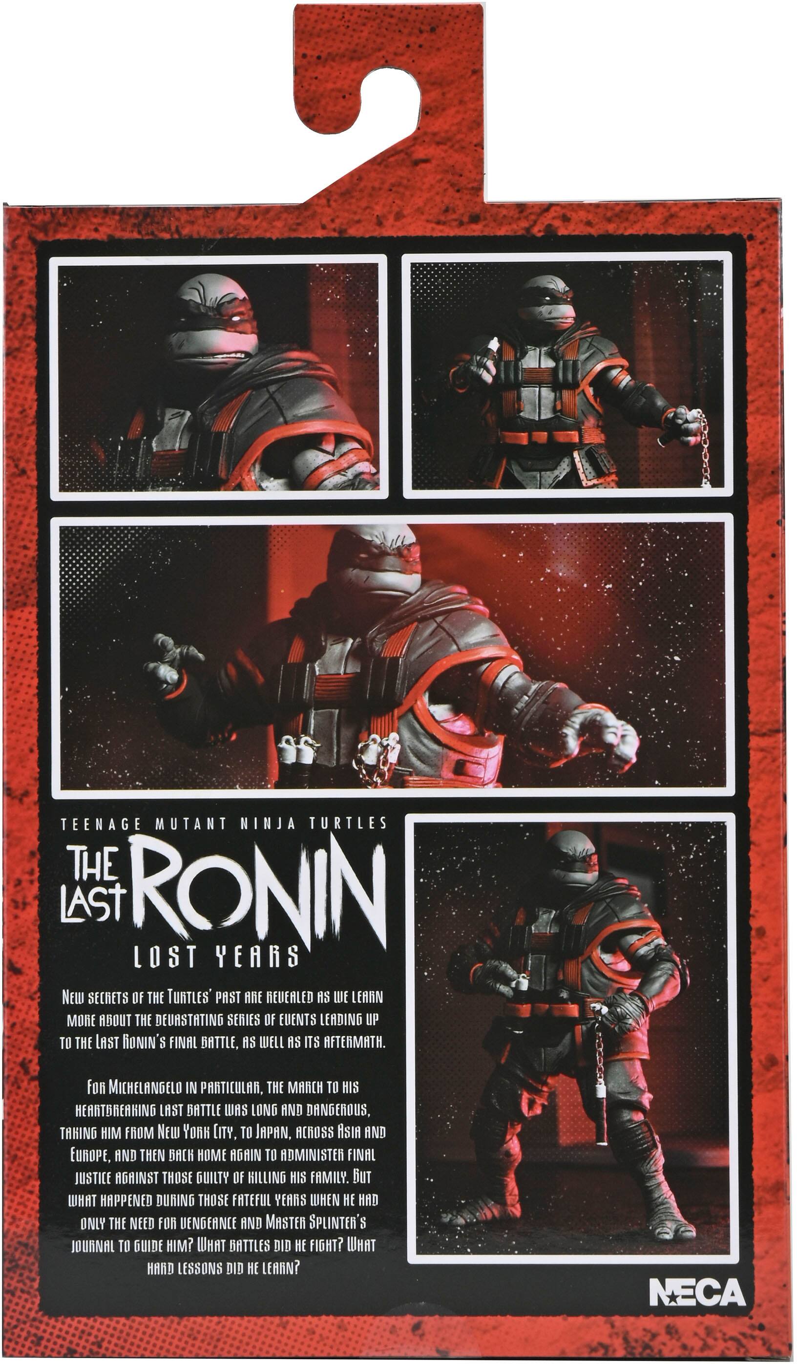 Teenage Mutant Ninja Turtles: The Last Ronin: Lost Years

New secrets of the turtles' past are revealed as we learn more about the devastating series of events leading up to the Last Ronin's final battle, as well as its aftermath. For Michelangelo in particular, the march to his heartbreaking last battle was long and dangerous, taking him from New York City to Japan, across Asia and Europe, and then back home again to administer final justice against those guilty of killing his family. But what happened during those fateful years when he had only the need for vengeance and Master Splinter's journal to guide him? What battles did he fight? What hard lessons did he learn?