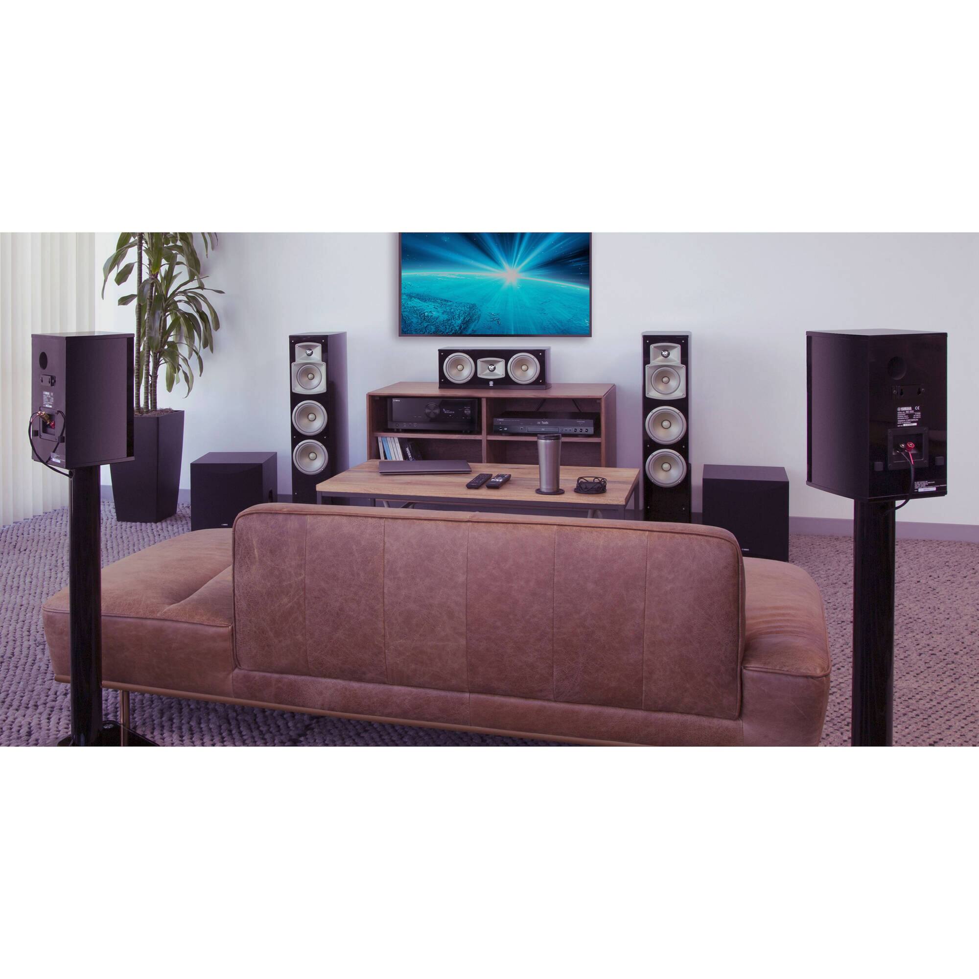 Back. Yamaha - Yamaha RX-V6A 7.2-Channel Network A/V Receiver with MusicCast.