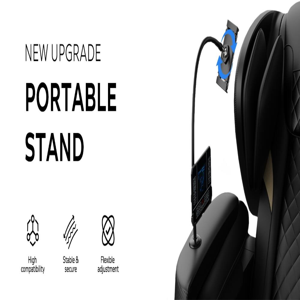 NEW UPGRADE PORTABLE STAND

- High compatibility
- Stable & secure
- Flexible adjustment
