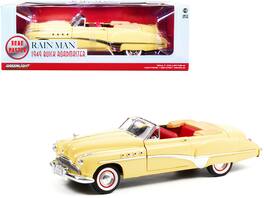Greenlight - 1949 Buick Roadmaster Convertible (Charlie Babbitt's) Interior "Rain Man" (1988) Movie 1/18 - Yellow with Red