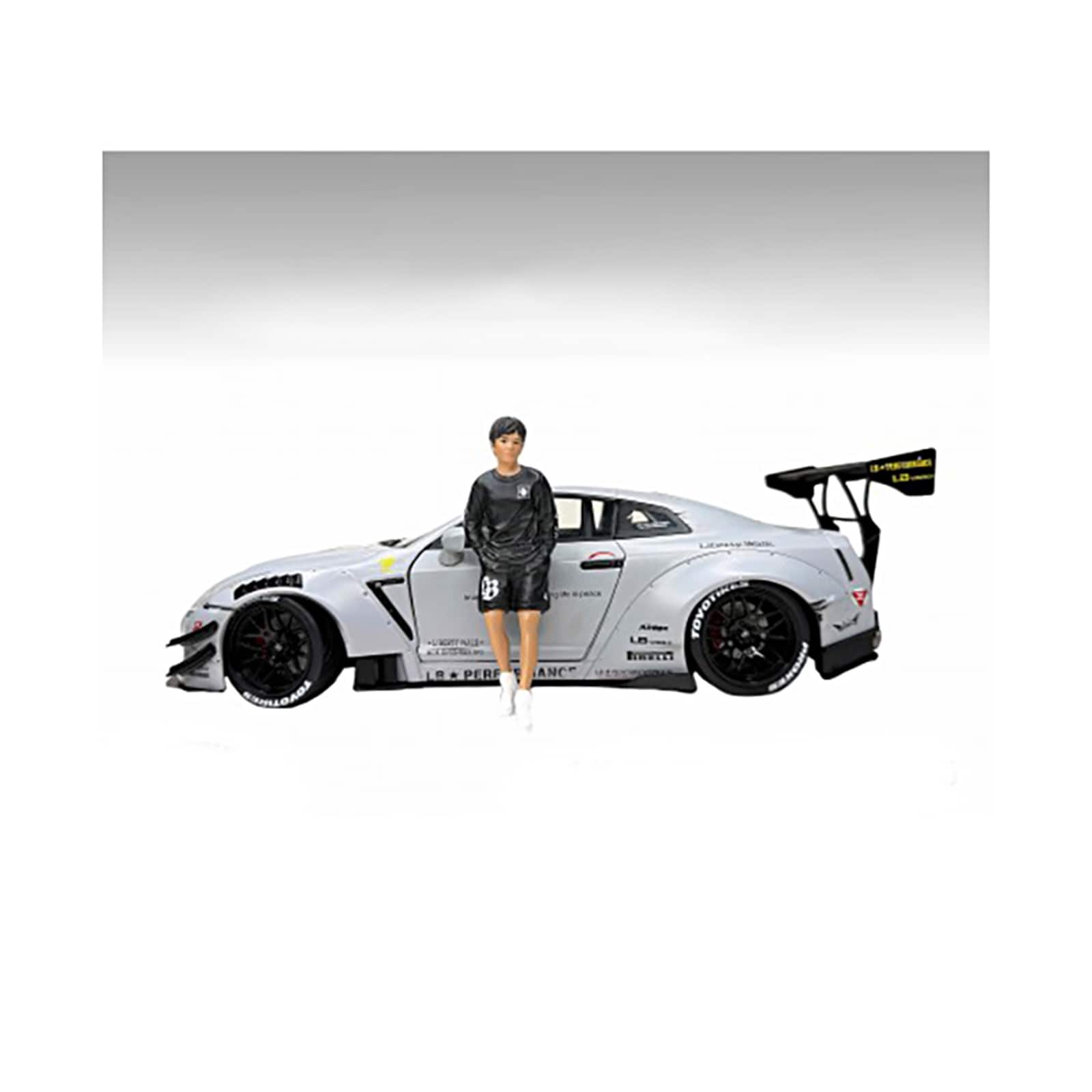 "LB Nation" Figure #5 for 1/24 Scale Models by American Diorama