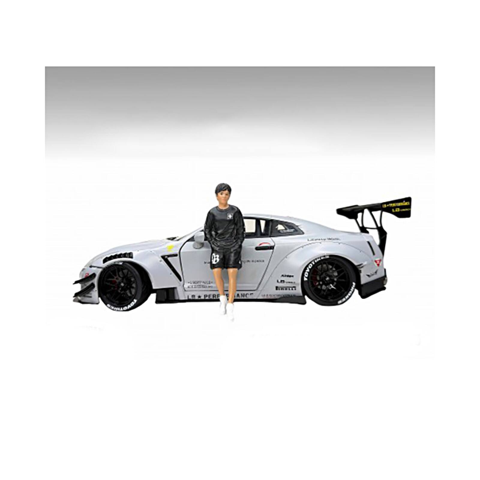 "LB Nation" Figure #5 for 1/24 Scale Models by American Diorama