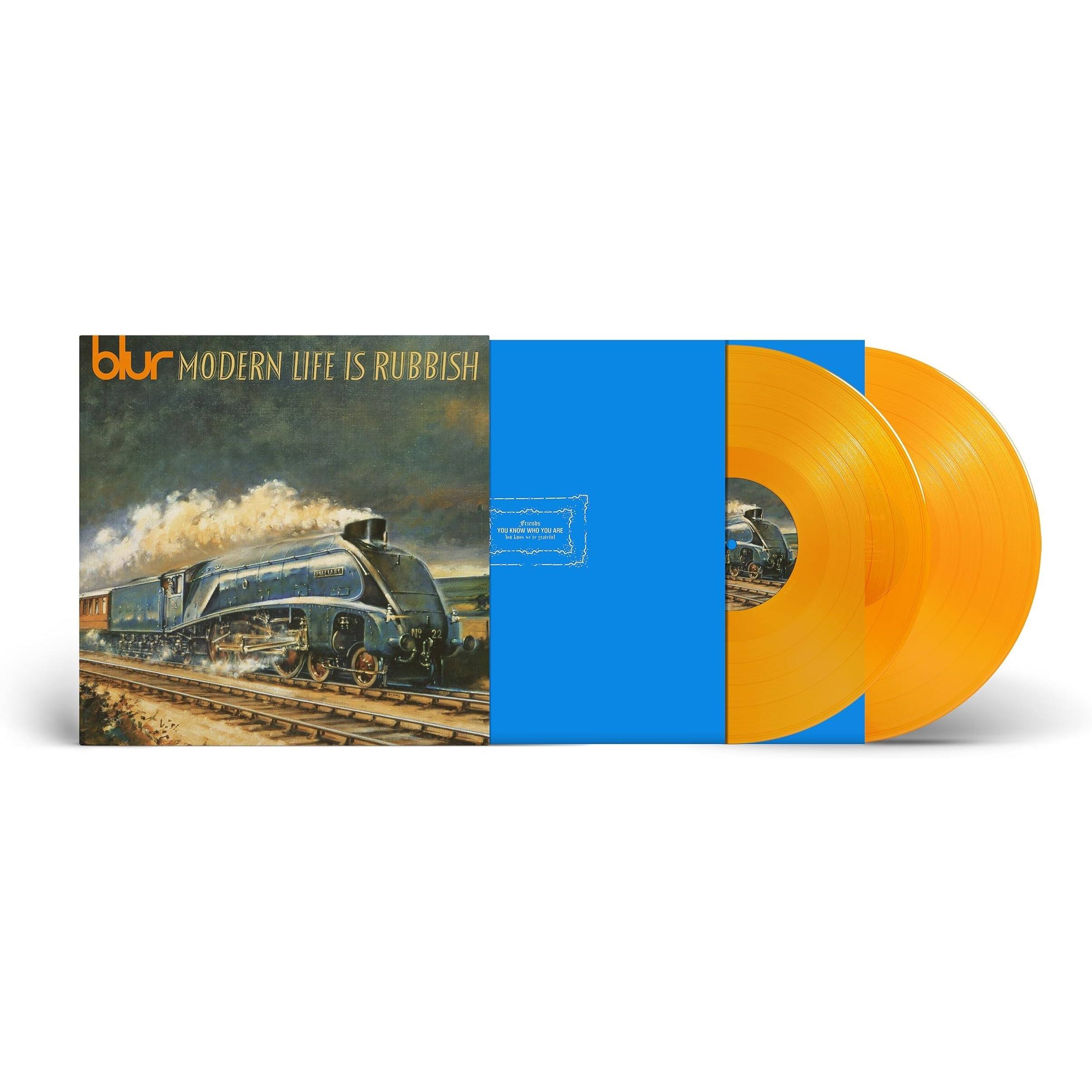 Front. Modern Life Is Rubbish [Translucent Orange Vinyl] [LP].