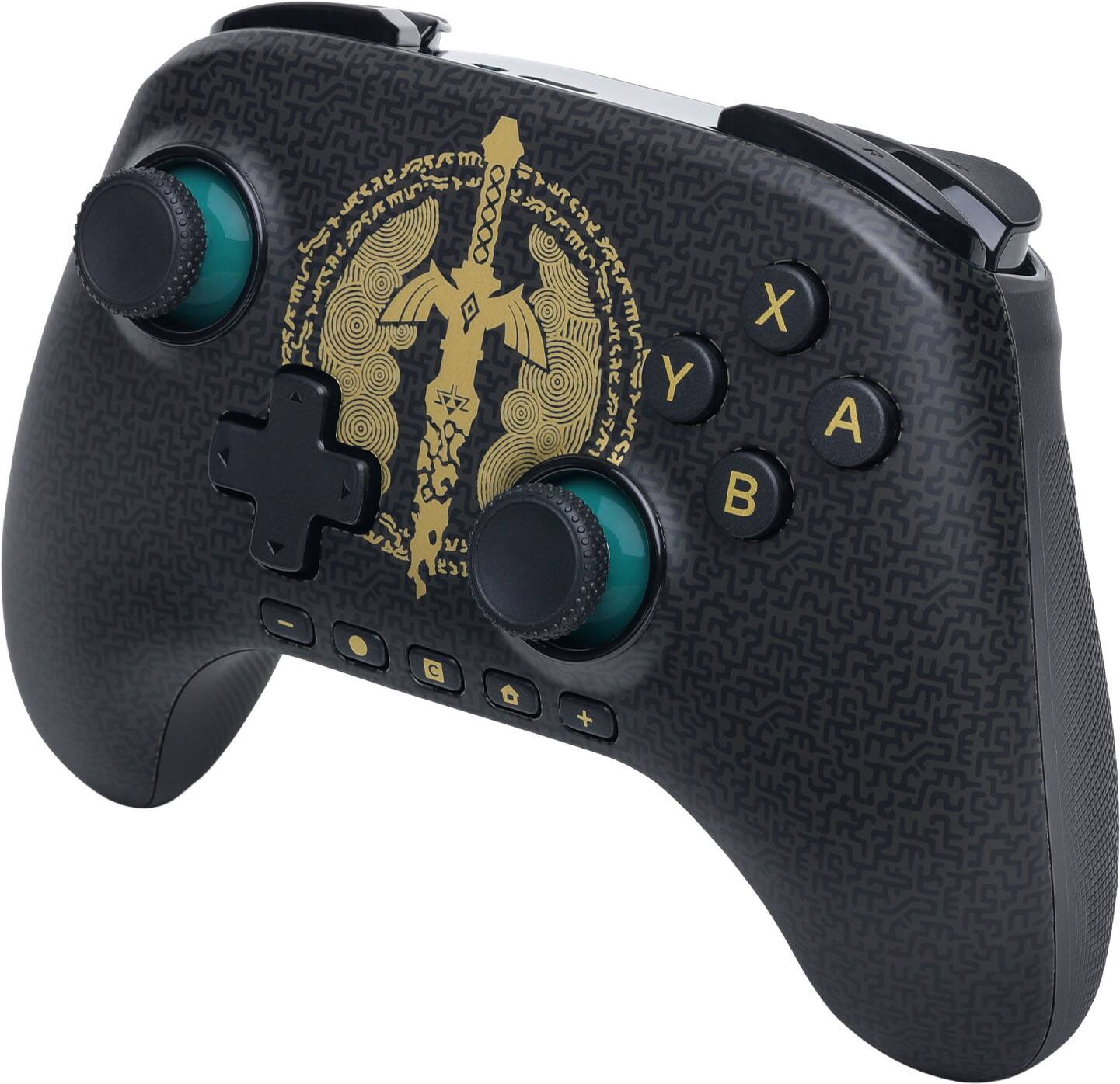 Left. PowerA - PowerA Advantage Wireless Controller for Nintendo Switch 2 - Decayed Master Sword - Decayed Master Sword.