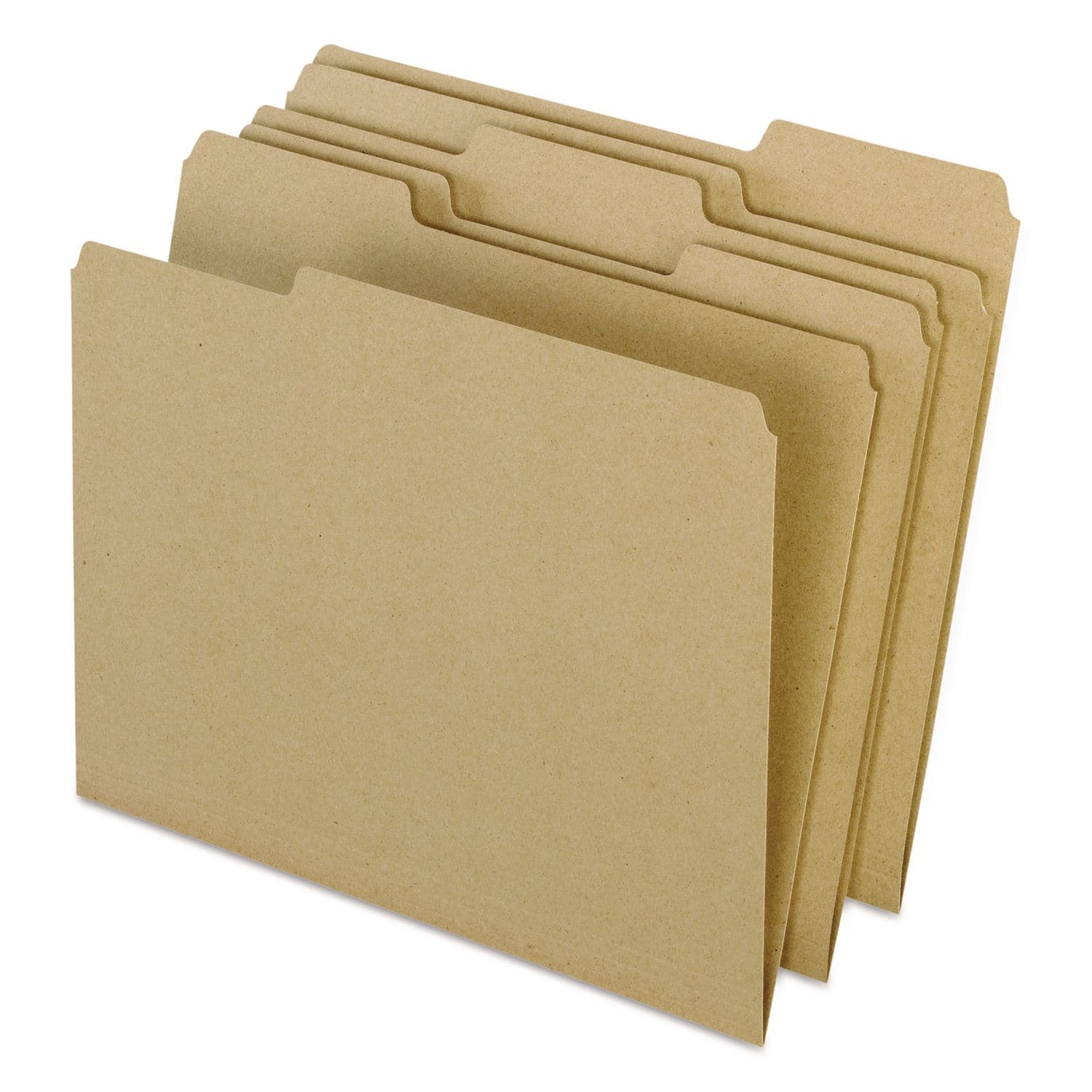 Tops Business Forms - Earthwise by Pendaflex 100% Recycled Colored File Folders, : Assorted, Letter, 0.5" Expansion, Brown, 100/Box