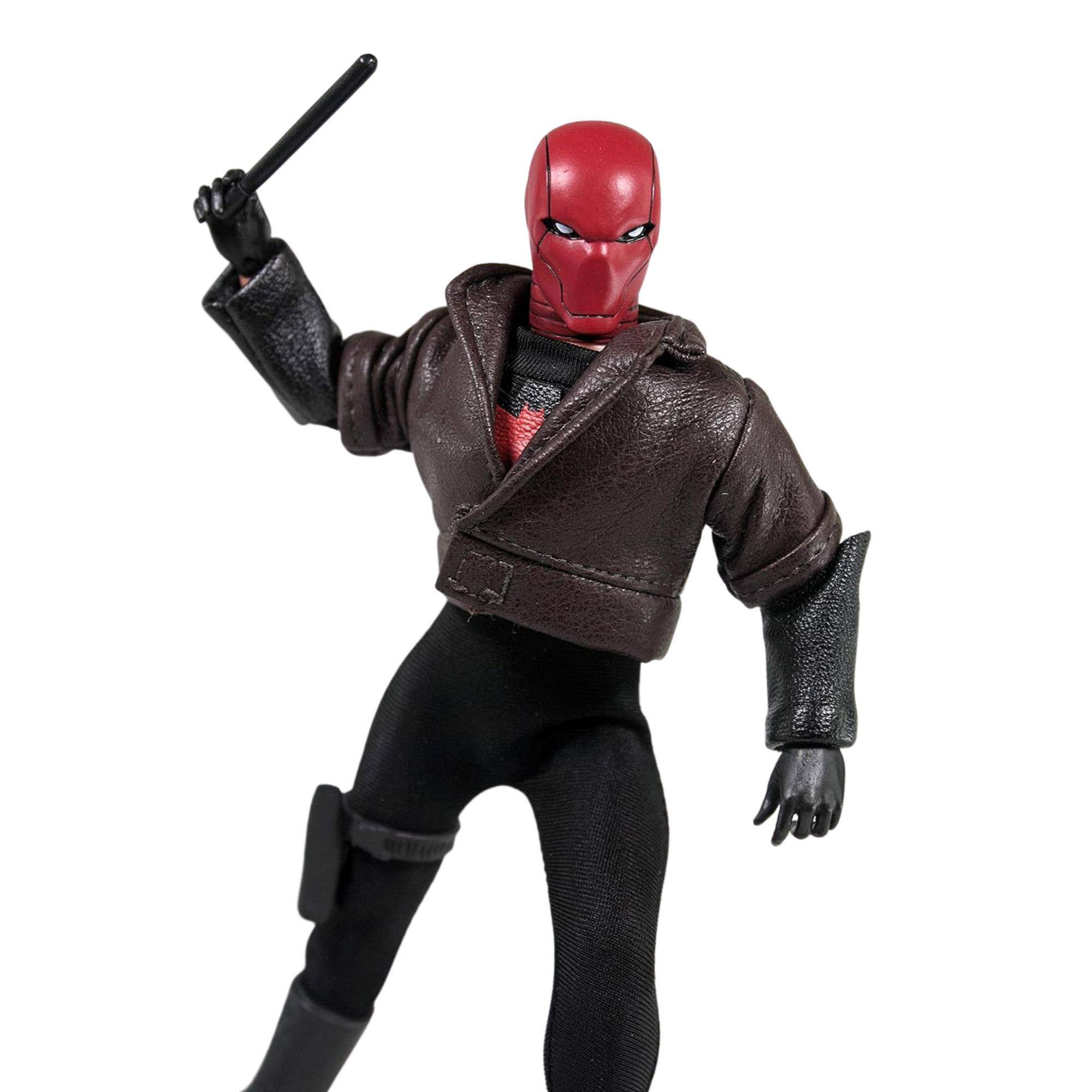 Alt View 3. Mego - Mego DC Red Hood 8 Inch Action Figure - Black/Red.
