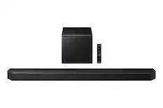 Front. Samsung - SAMSUNG Q-Series Soundbar HW-Q800H/ZA 5.1.2 ch with Subwoofer (2026) - Black.