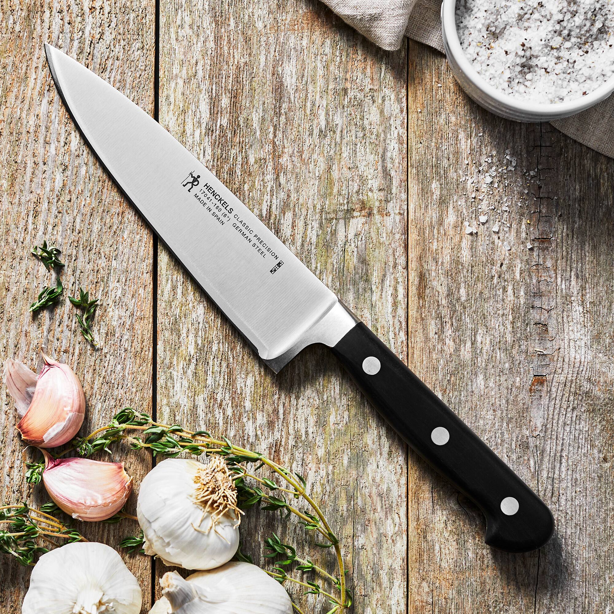 MADE IN SPAIN  
HENCKELS  
CLASSIC PRECISION  
GERMAN STEEL