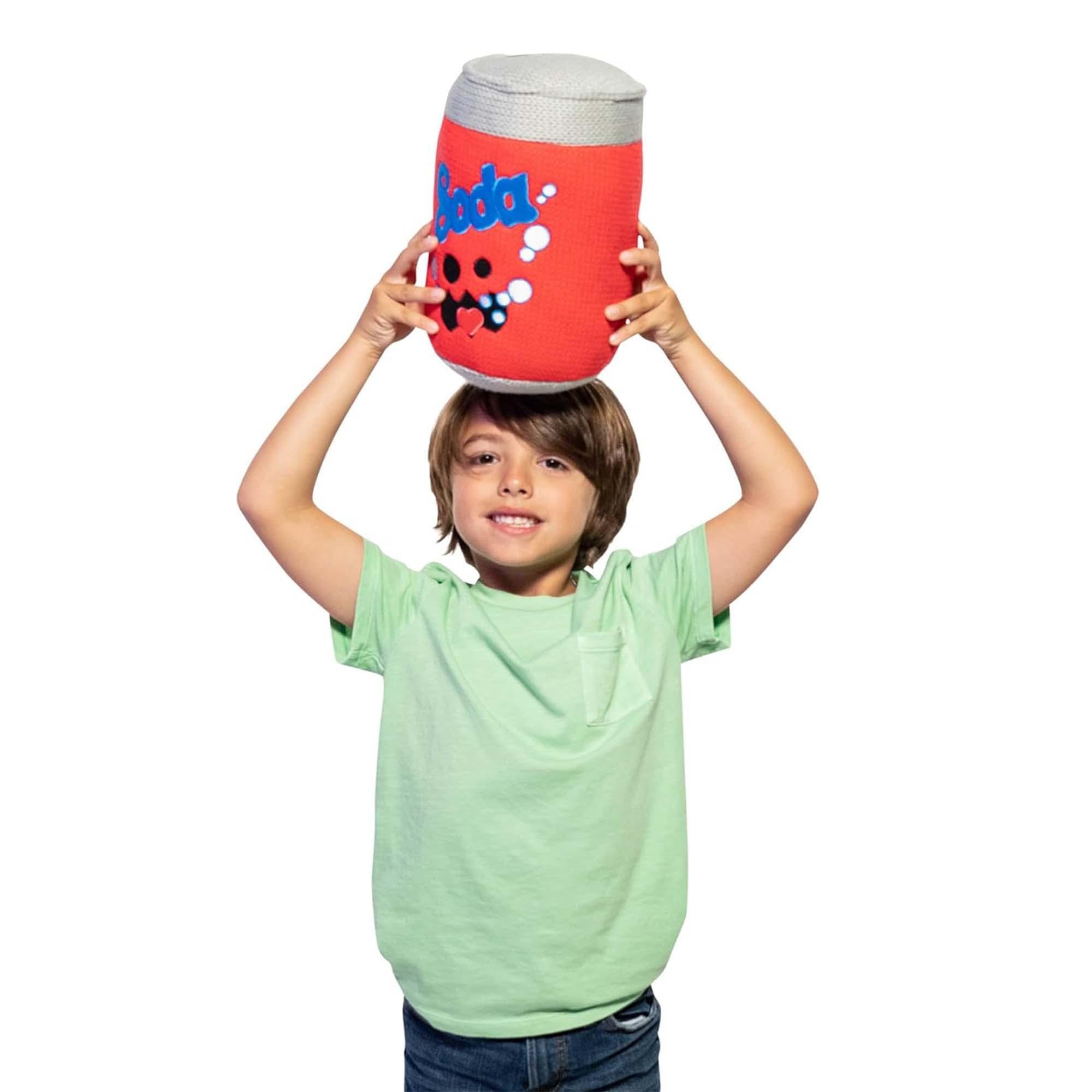 Alt View 1. Jakks Pacific - Ami Amis Jumbo 10 Inch Plush | Fizzles - Red.