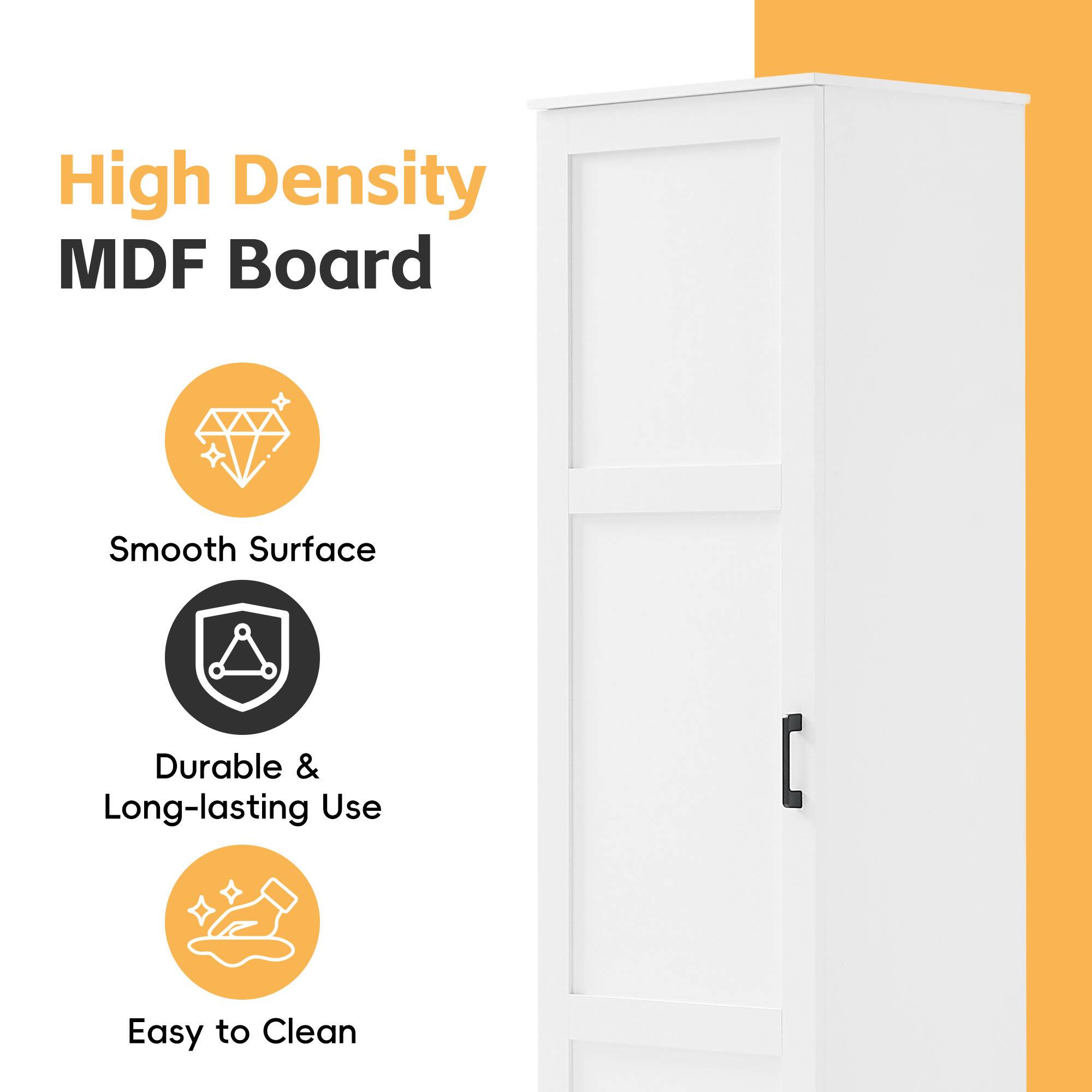 High Density MDF Board  
Smooth Surface  
Durable & Long-lasting Use  
Easy to Clean