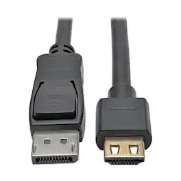 Tripp Lite - 6' 4K DisplayPort 1.2 to HDMI Active Adapter Cable, TAA, Black