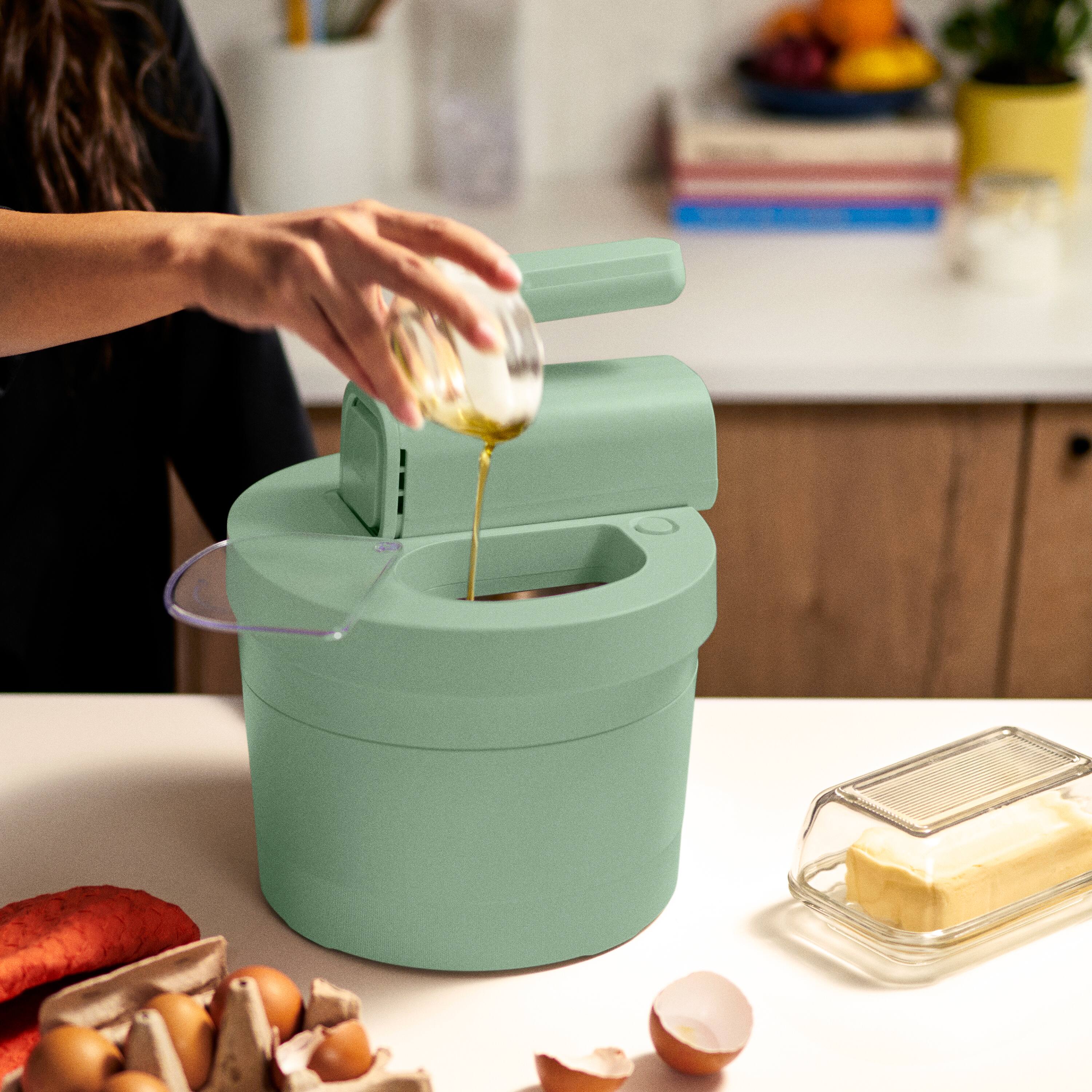 Alt View 4. Bella - 3.5-qt. Hand & Stand Mixer - Seaglass.