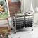 Alt View 5. Costway - Costway 12 Drawers Rolling Cart Storage Scrapbook Paper Studio Organizer Bins - Gray.