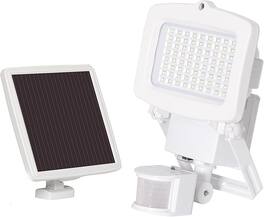 Westinghouse - Refurbished Excellent - Solar LED Security Light 1500 Lumens Solar Light with Motion Detection White 1500 Lumens/80 High Output Whi