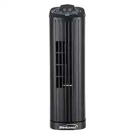 Brentwood - 14 Inch 3-Speed Oscillating Portable Tower in Black