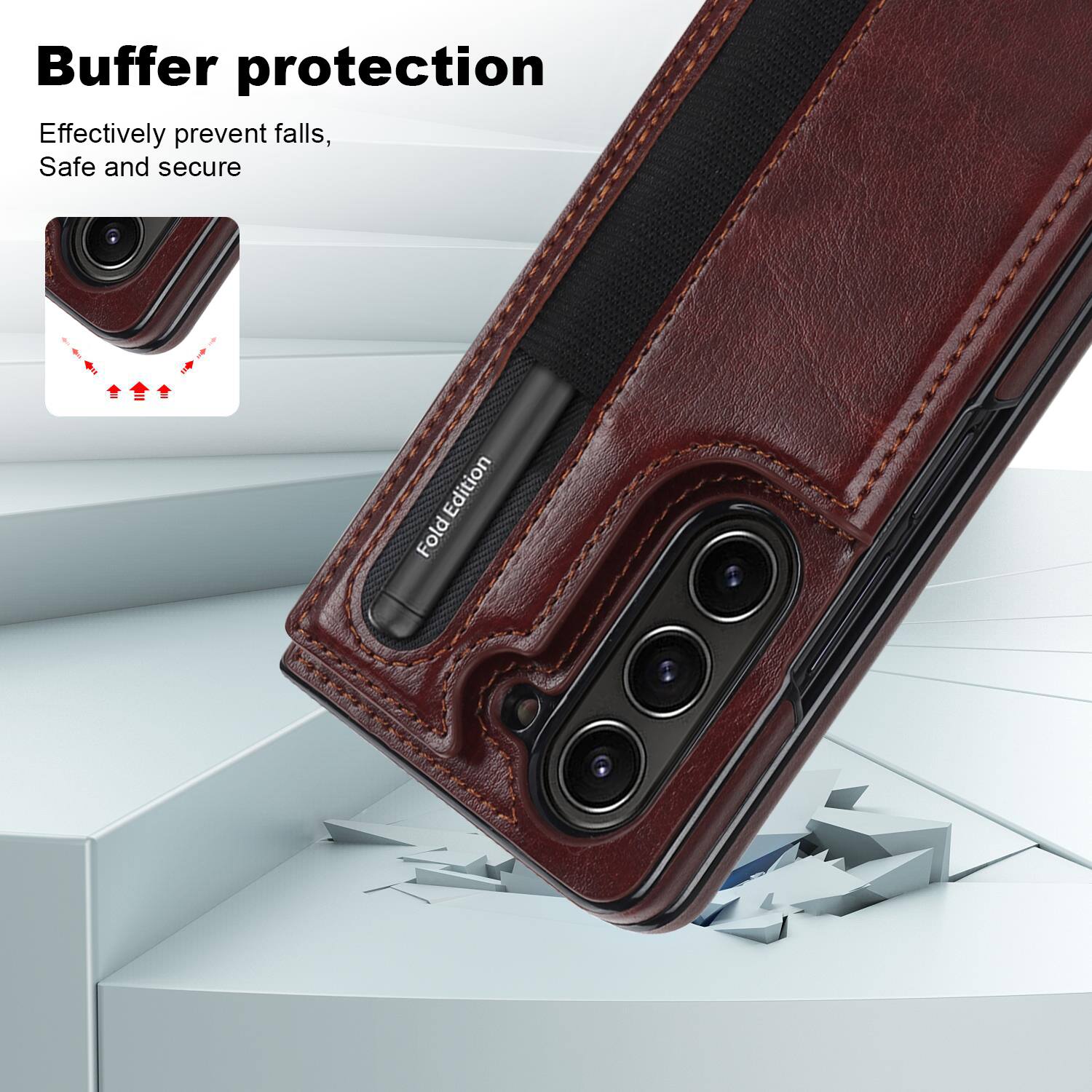 Buffer protection  
Effectively prevent falls,  
Safe and secure  

Fold Edition