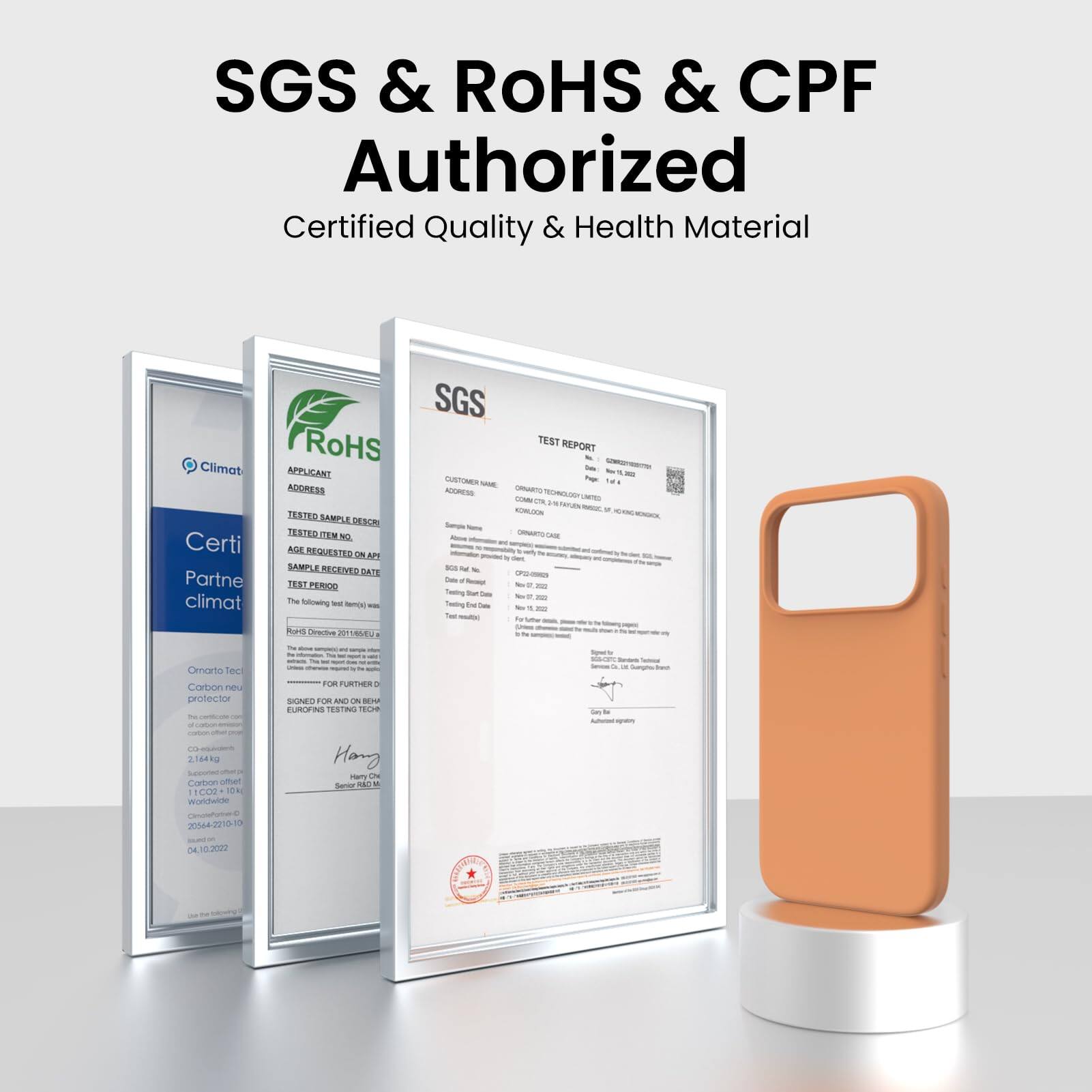 SGS & RoHS & CPF Authorized  
Certified Quality & Health Material  

SGS  
RoHS  
Climat  

Certified Partner  
Climat  

TEST REPORT  
SGS  

APPLICANT  
ADDRESS  

TESTED SAMPLE DESCRIPTION  
TESTED ITEM NO.  

AGE REQUESTED ON APPLICANT  
SAMPLE RECEIVED DATE  

TEST PERIOD  

The following test items were tested:  
- Carbon new protector  
- 2.144 kg  
- 1102 x 10 x 10 cm  
- 2024-02-10-10  
- 04.10.2022  

SGS & RoHS & CPF Authorized  
Certified Quality & Health Material  

Climat  
RoHS  
SGS  

TEST REPORT  

APPLICANT  
ADDRESS  

TESTED SAMPLE DESCRIPTION  
TESTED ITEM NO.  

AGE REQUESTED ON APPLICANT  
SAMPLE RECEIVED DATE  

TEST PERIOD  

The following test items were tested:  
- Carbon new protector  
- 2.144 kg  
- 1102 x 10 x 10 cm  
- 2024-02-10-1