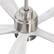 Alt View 2. Sofucor - 52'' Industrial Ceiling Fan with 3CCT Dimmable LED Light & Reversible DC Motor Modern Chandelier Fan for Bedroom Indoor - Silver Wood.