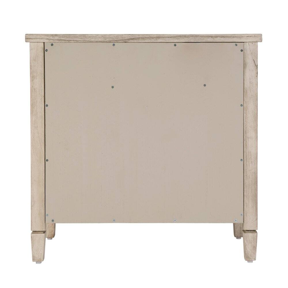 Angle. Butler Specialty - Flagstaff 30 in. W Rectangular Cane Accent Chest - Gray.