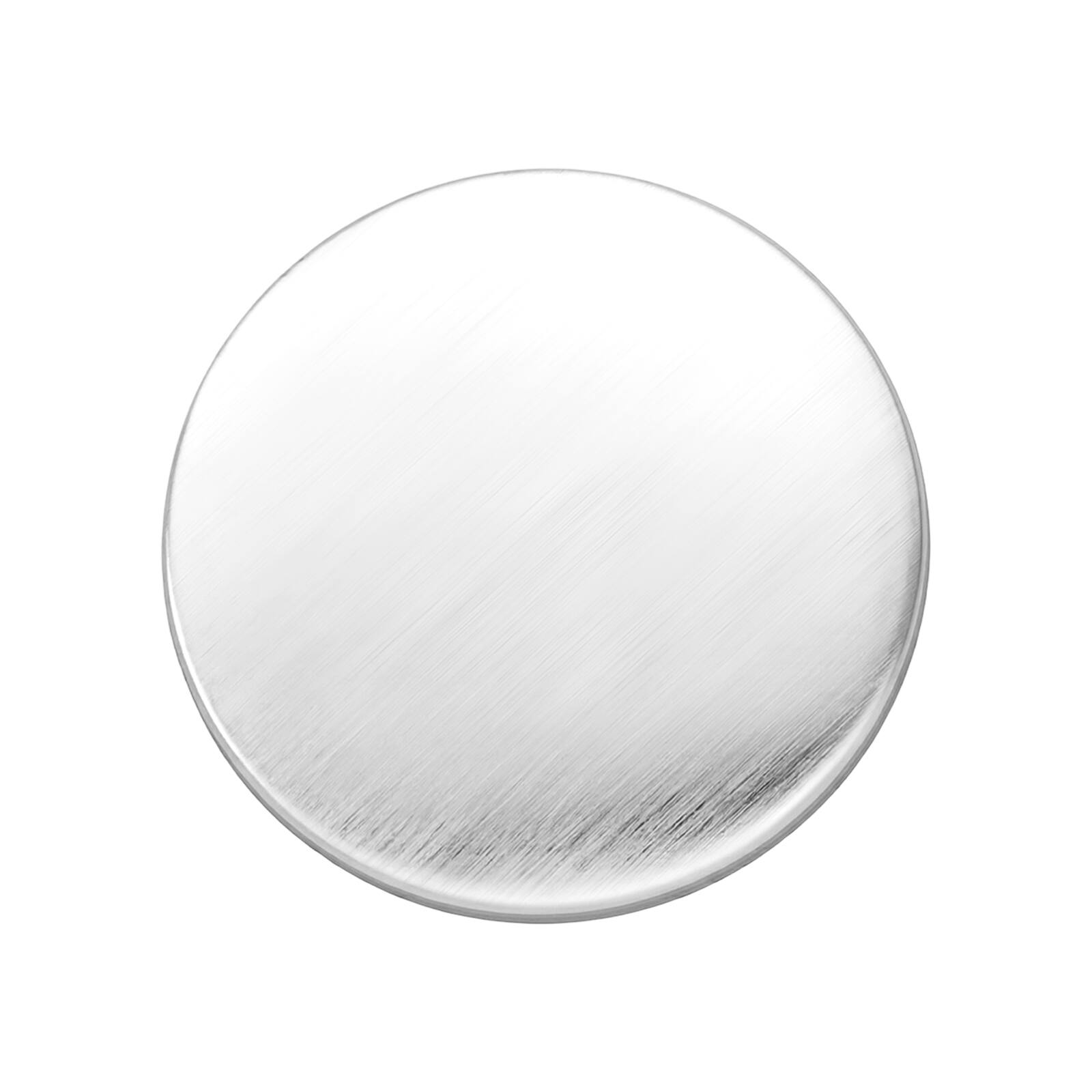 Alt View 5. VEVOR - Button Maker Supplies 50 Sets 0.98 in / 25 mm Refrigerator Magnets, Button Parts with Magnetic Backs, Metal Shells - Silver & White.