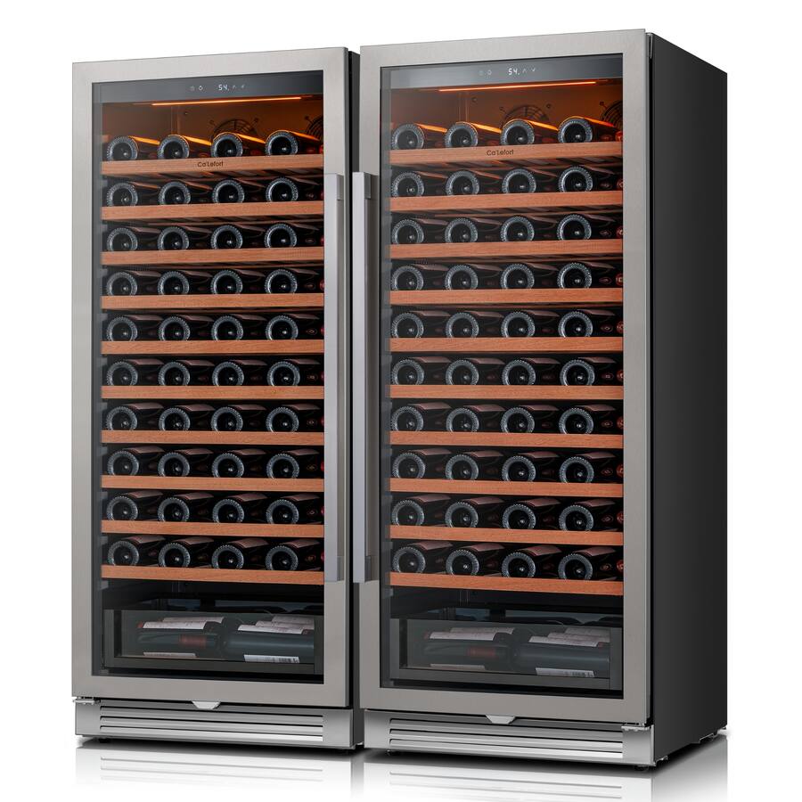 Ca'Lefort 48 Inch Wine Cooler Refrigerator, 180 Bottles Wine Fridge ...