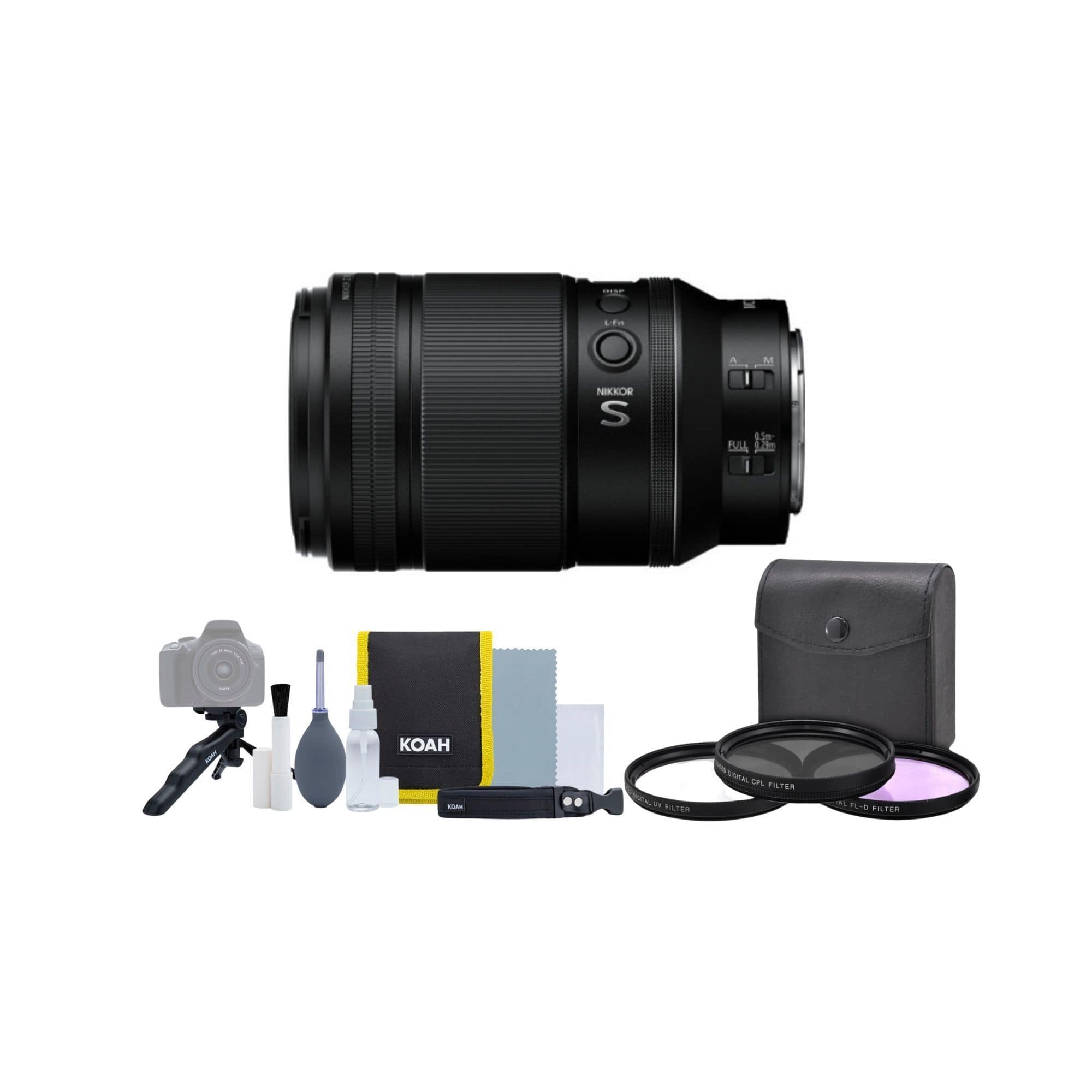 Nikon NIKKOR Z MC 105mm f/2.8 VR S Macro Lens (Nikon Z) Dlx Bundle