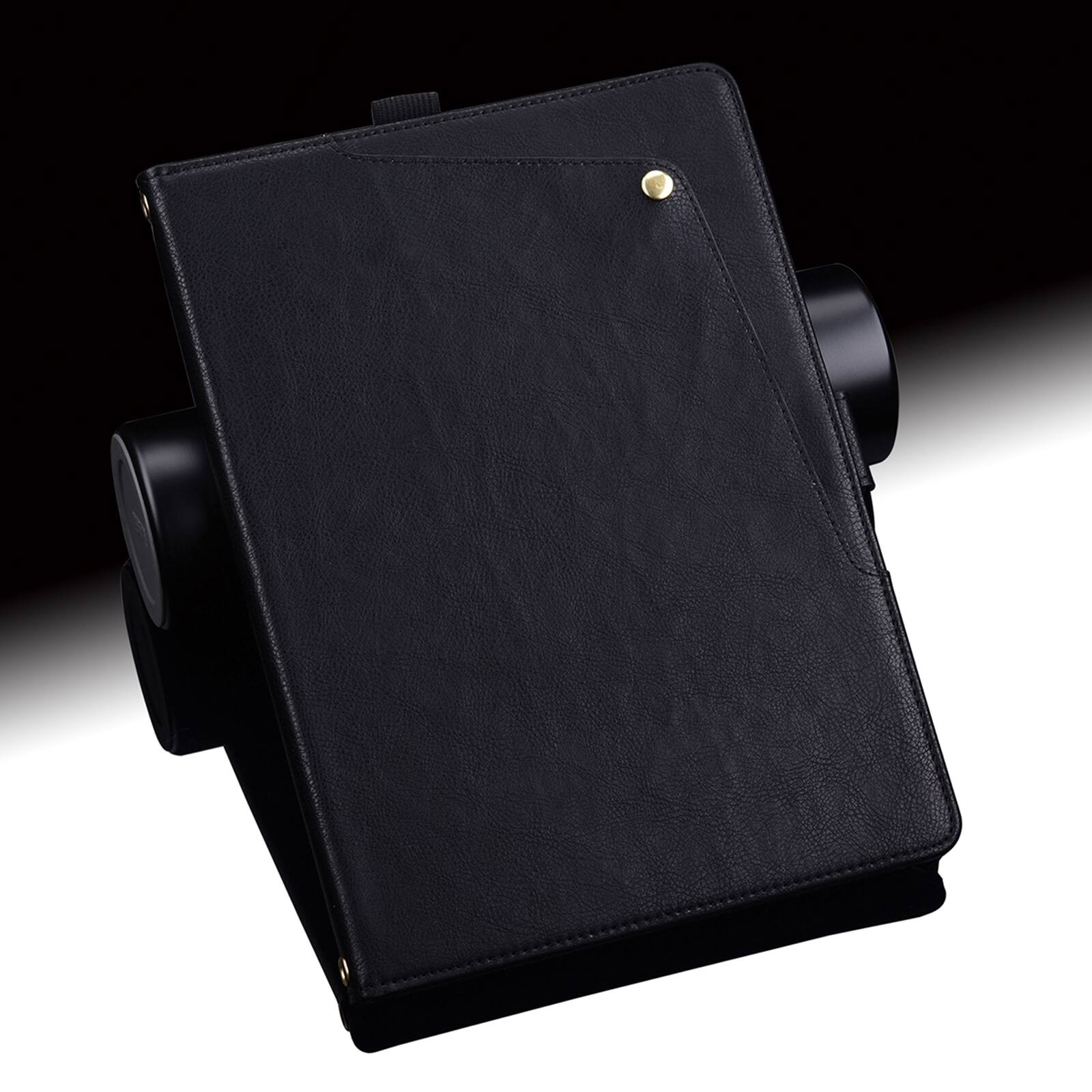 Alt View 4. Dteck - Case For Samsung Galaxy Tab A11+ 2025/A9+ 2023 11-inch Business Premium Leather Folio Adjustable Stand Card Slots Cover - Black.