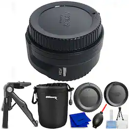 Nikon - FTZ II Mount Adapter 4264 - 5PC Accessory Bundle