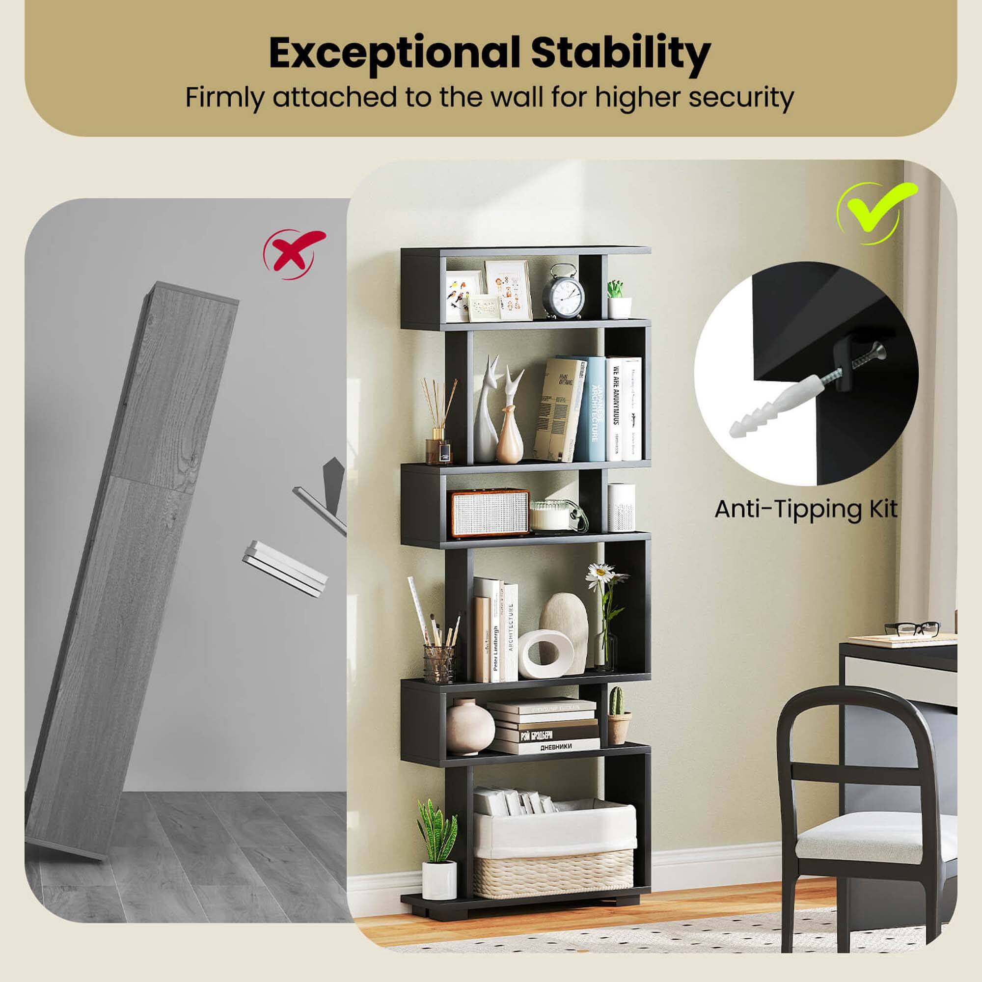 Exceptional Stability Firmly attached to the wall for higher security

Anti-Tipping Kit