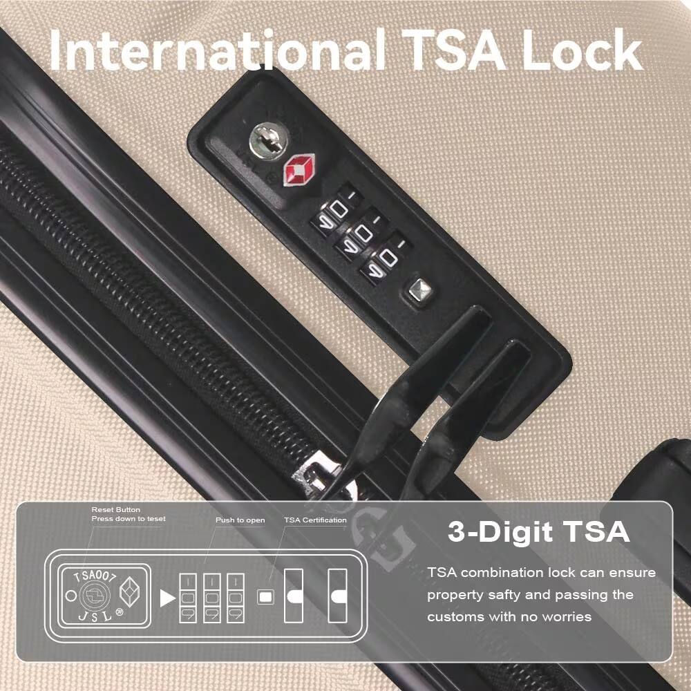 International TSA Lock

3-Digit TSA

TSA combination lock can ensure property safety and passing the customs with no worries

Reset Button
Press down to reset

Push to open

TSA Certification
