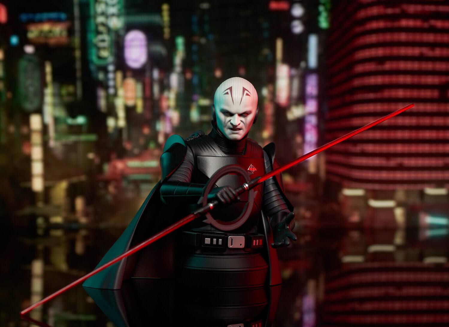 Alt View 1. PopMarket - Gentle Giant - Star Wars - Obi-Wan Kenobi Grand Inquisitor Bust   - Collectibles - Multicolor.