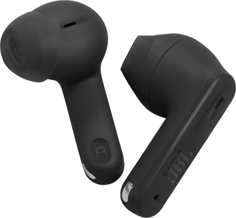 Alt View 4. JBL - Tune Flex 2 True Wireless Noise Cancelling Earbuds - Black - Black.