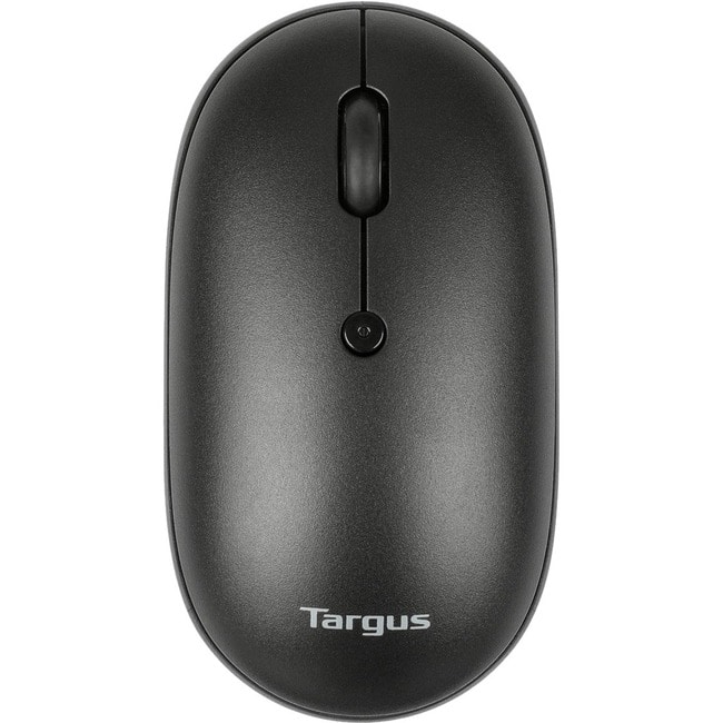 Targus - Compact Multi-Device Antimicrobial Wireless Mouse - Optical - Wireless - Bluetooth/Radio Frequency - 2.40 GHz - Wireless - Black